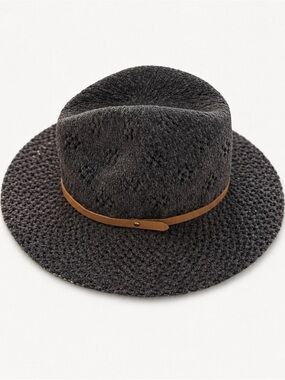 Walnut Grove Chenille Knit Fedora Hat by San Diego Hat co